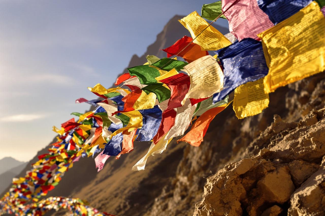 经幡飘动的地方：藏地信仰纪实
